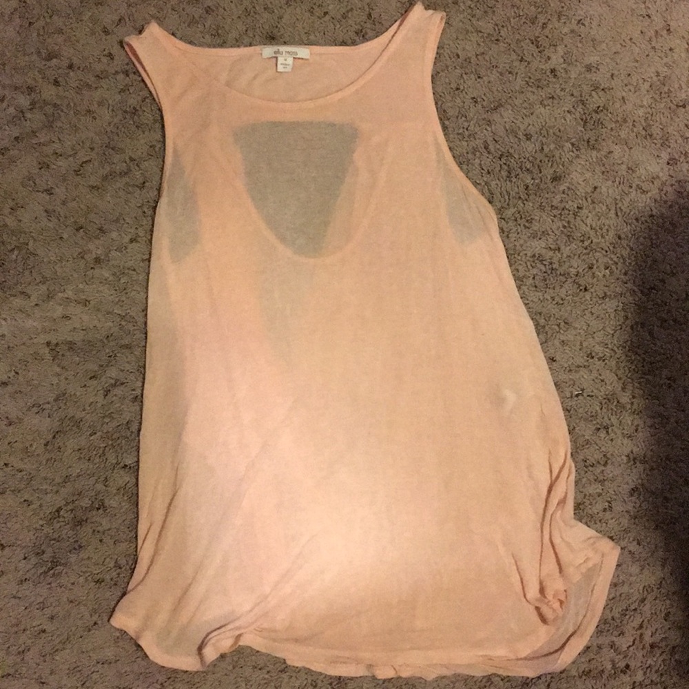 Ella moss sherbet orange top